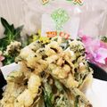 ゆるмαмα's cooksnap of when they made 菜の花のサクサク天ぷら.