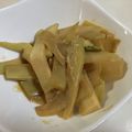 papikun's cooksnap of when they made ブロッコリー茎の味噌バター炒め.