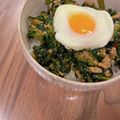 hinamama❁'s cooksnap of when they made 小松菜と豚ひき肉の辛み味噌炒め.