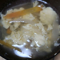 ソラねこ22's cooksnap of when they made 卵、玉ねぎ、三つ葉のふわふわ和風スープ.
