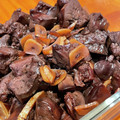 pink-rody's cooksnap of when they made 鶏レバーの佃煮風煮つけ.