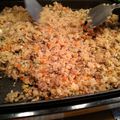 makichaki's cooksnap of when they made ホットプレートでででんと焼きめし.