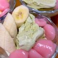 kkyunn☆'s cooksnap of when they made 簡単おいしいバニラアイスから抹茶アイス♡.