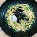 カチーーーン's cooksnap of when they made 農家直伝　八尾若ごぼうの和風パスタ.