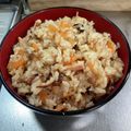 ミアンミアン's cooksnap of when they made 焼豚たっぷりオイスター味の炊き込みご飯.
