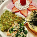 おじさんず◇キッチン's cooksnap of when they made 青のりとしらすとチーズのCaオムレツ.