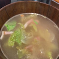 ゆりはるみ♡'s cooksnap of when they made 【農家のレシピ】もやしとレタスのスープ.