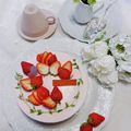 riria♪'s cooksnap of when they made ♡苺ティラミスと苺のムースケーキ♡.