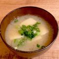 ☆iwack☆'s cooksnap of when they made ふのりのお味噌汁.