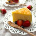 ♪しんちんぐ～♪'s cooksnap of when they made スフレチーズケーキ.