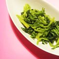 神風＊'s cooksnap of when they made レンジで簡単！！小松菜とツナの辛子和え.