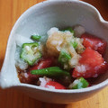 ｅｋ４'s cooksnap of when they made おくらトマトみぞれ和え.