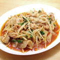 クックDAD's cooksnap of when they made 豚こま肉とにらともやしのラー油炒め.