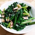 ゆこPIN's cooksnap of when they made ほうれん草とベーコン塩糀のシンプルソテー.