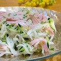 ルパンのかあさん☆彡's cooksnap of when they made 大根とカニカマと胡瓜の和風シーザー風和え.