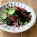 梅ミッキー's cooksnap of when they made ホタルイカときゅうりの酢の物.