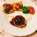 yesmama's cooksnap of when they made 刻み卵で簡単！スコッチエッグ風ハンバーグ.