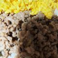 no1642's cooksnap of when they made 合挽肉のそぼろ丼.