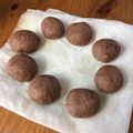 北京パンダ's cooksnap of when they made レンジで2分！さくホロココアスノーボール.
