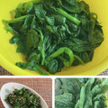 しゅい6's cooksnap of when they made 時短＆節水節ガス！ほうれん草のゆで方.