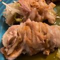 クックG6TGV4☆'s cooksnap of when they made キャベツの豚バラ巻き　ポン酢としょうが♪.