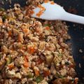 ma0401's cooksnap of when they made 野菜嫌いの子供も食べる！炒り豆腐.