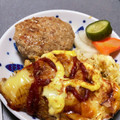 クックQT23CK☆'s cooksnap of when they made 山芋のふわふわ焼き♡お好み焼き風.