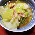 まぐぐぐぐ's cooksnap of when they made 白菜とベーコン、あげのコンソメ煮.