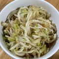 マンマンマ's cooksnap of when they made ✿もやしと白菜のおかかポン酢和え✿.
