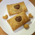 みぃにゃんもふもふ's cooksnap of when they made 切って挟んで焼くだけ♪クリチーチョコパイ.