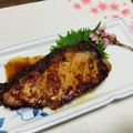 Laufen's cooksnap of when they made ＊ぶりの鍋照り焼き＊.