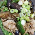 クックHBQ370☆'s cooksnap of when they made なすとバラ肉の炒め物.