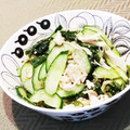 Dellaたん's cooksnap of when they made きゅうりとささみのごま酢和え☆.