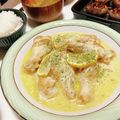 みぃぃちゃま's cooksnap of when they made やみつき必至！チキンのレモンクリーム。.