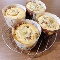 yukki19's cooksnap of when they made バレンタイン♡簡単チョコバナナマフィン.