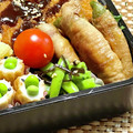 ふんにゃん's cooksnap of when they made レンジで簡単！いんげんの塩昆布和え☆弁当.