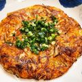 MizuhoBank's cooksnap of when they made 超簡単♡もやしと豚のチーズ焼き♡.