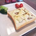 knkmym's cooksnap of when they made 醤油が決め手☆和風ツナマヨトースト.