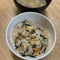 ポメちょん's cooksnap of when they made 幼児食！ひじきと人参の炊き込みご飯！.