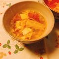 yesmama's cooksnap of when they made 豆腐とトマトの卵入り中華スープ●生姜風味.