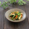 まろんかふぇ's cooksnap of when they made 小松菜のシャンタン炒め.