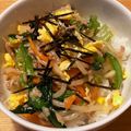 パラサウちゃん☆'s cooksnap of when they made 子供も大好き 野菜たっぷりビビンバ丼.
