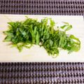ちゃまたまご's cooksnap of when they made 薬味などに✩.*カマボコの板でミニまな板.
