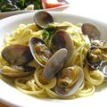 エルン♪'s cooksnap of when they made シェフお薦め浅蜊のパスタ風☆.