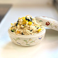かっちゃん杉's cooksnap of when they made 菊入りで華やかに✨実家の白あえ.