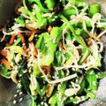 ねこのガストン's cooksnap of when they made 簡単！ほうれん草人参もやし三色ナムル.