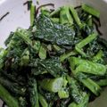 とうにゅう　パン's cooksnap of when they made 簡単！かき菜の塩昆布あえ.