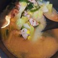 いとしのエリー♪'s cooksnap of when they made 味噌ラーメン風具沢山スープ.