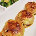 ちょちょこ✫'s cooksnap of when they made ♡はんぺんバーグのてりやきカレーソース♡.