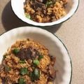 ame-ikuru's cooksnap of when they made 簡単プルコギビーフ炒飯.